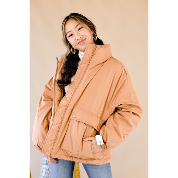 NWT Free people duvet bomber jacket - Picture 9 of 14